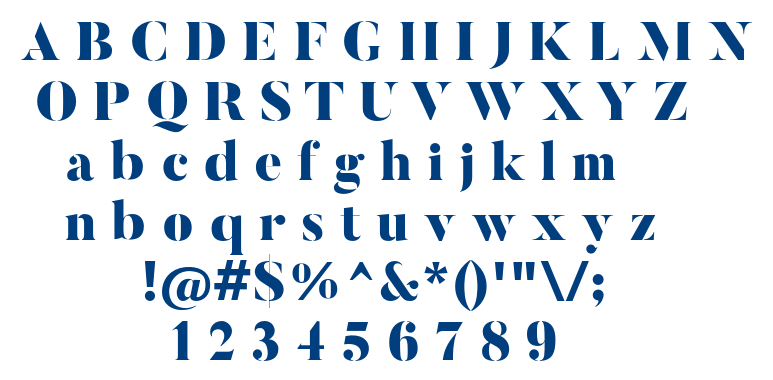 ButlerStencil-Black font