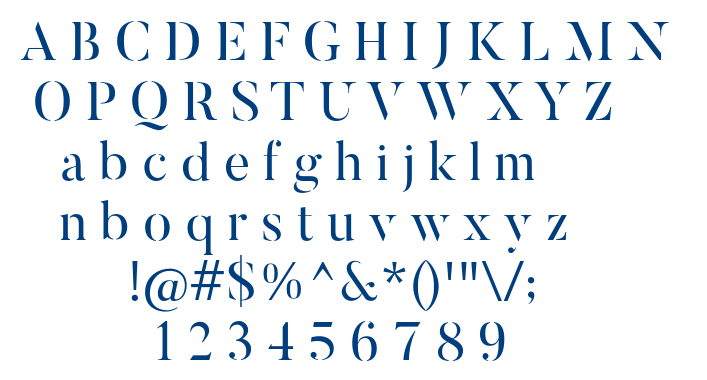 ButlerStencil font