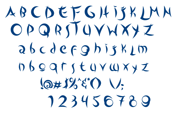 Outsiders font