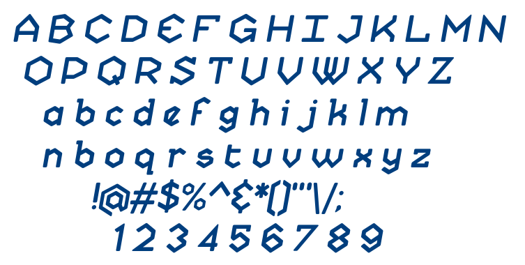 Skatekey-Rounded-Banked font