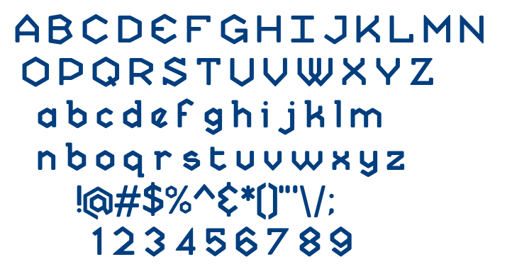 Skatekey-Rounded font