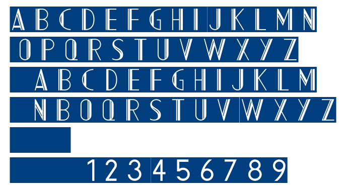 AC Mountain Inverted font