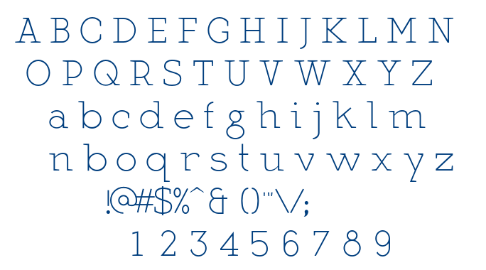 Martell  Light font