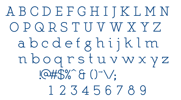 Martell Normal font