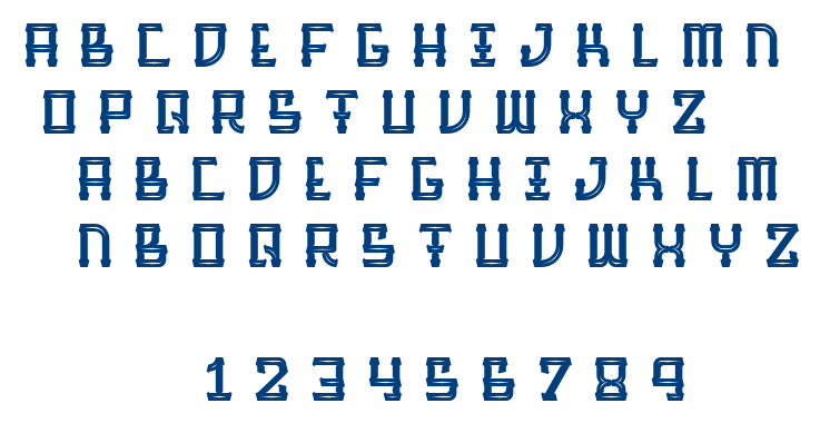 BarqueInline font