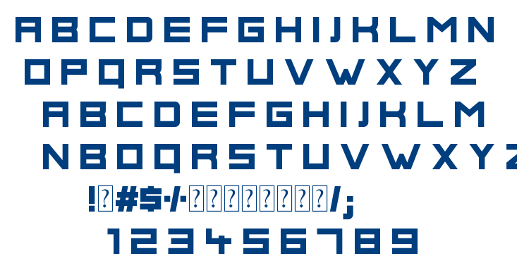 Phage Regular font