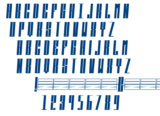 Kicker-Oblique-Regular font