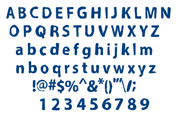 Carson Handdrawn Bold font