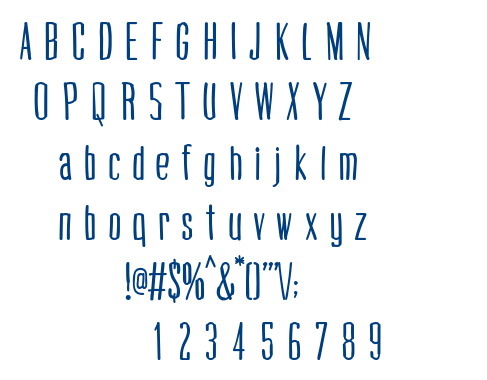 Cogswell Condensed font