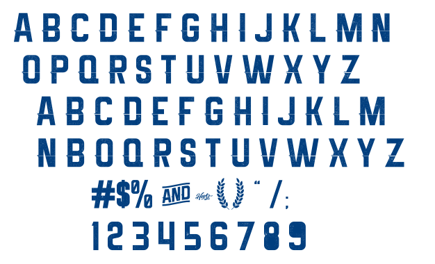 Melma Cracked font