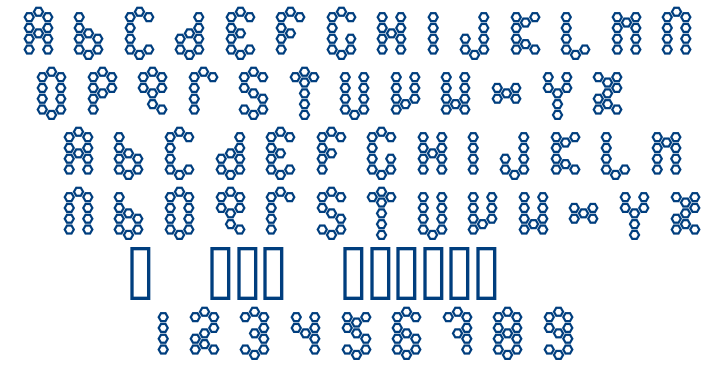 Beetype Outline font
