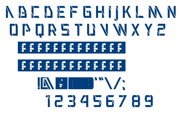 VHIA Regular font