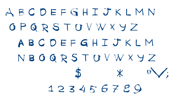 TkachenkoSketch4F font