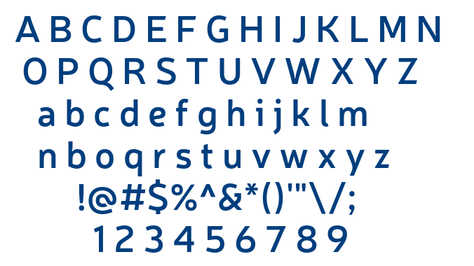 Neris SemiBold font