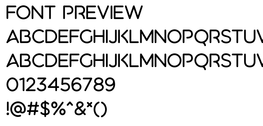 Aquatico Regular font