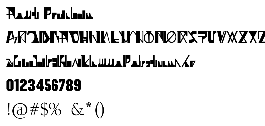 07 GHOST Zaiphon font