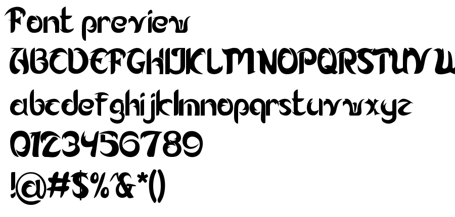 Alamak font