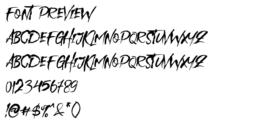 Alert Covid font