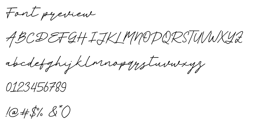 All Always font