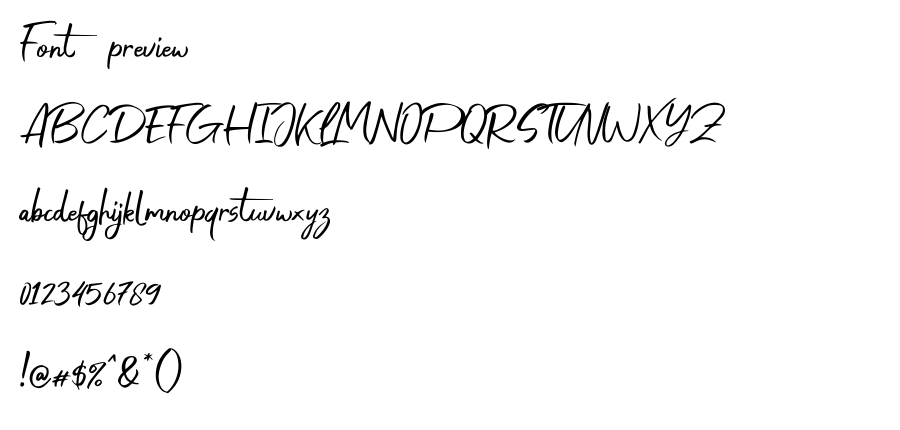Anjhay font