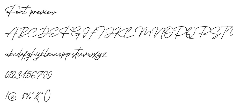 April June font