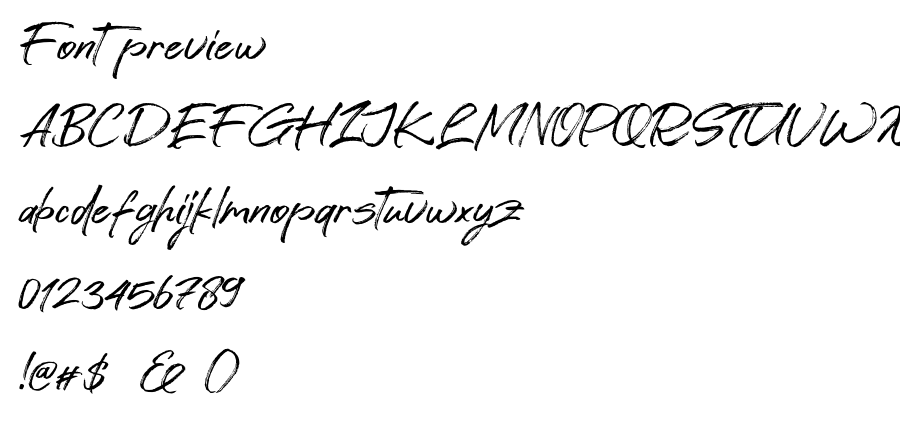Avture font