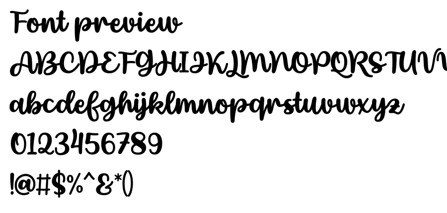 BeautyadeshaRegular PKA5Z font