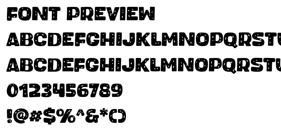 Bigfans font
