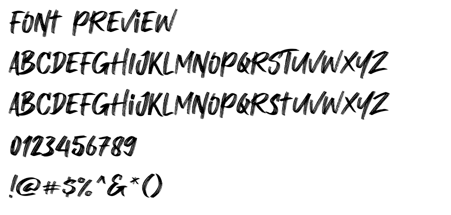 Binjay font