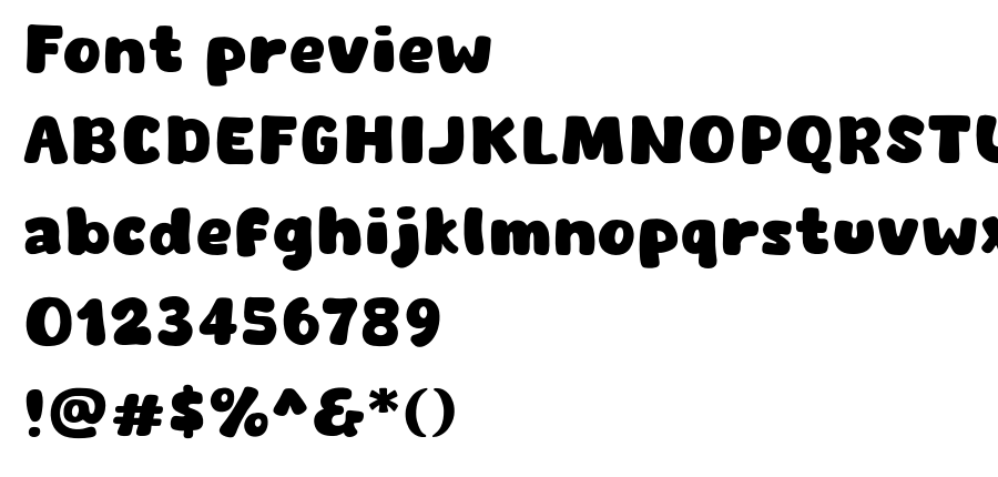 Bip Hope font