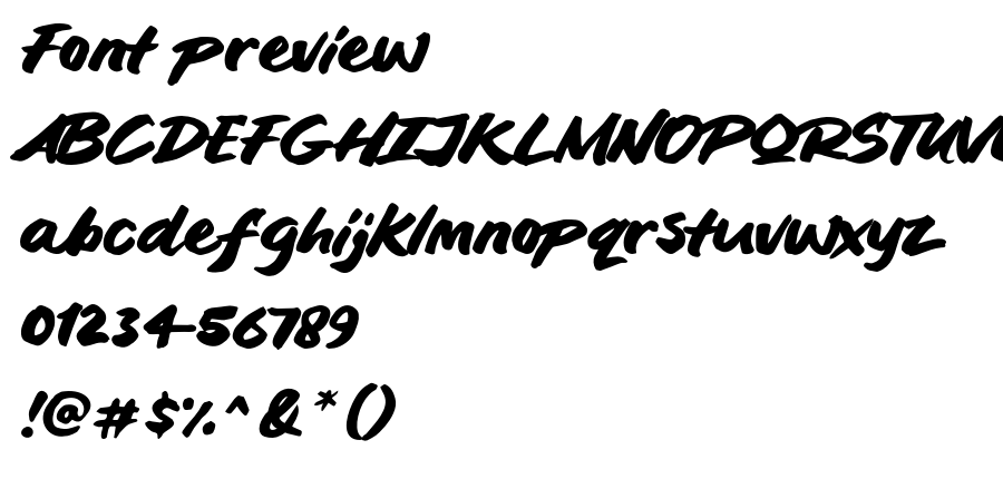 Blankit font