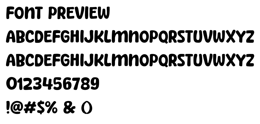 Bread Coffee font