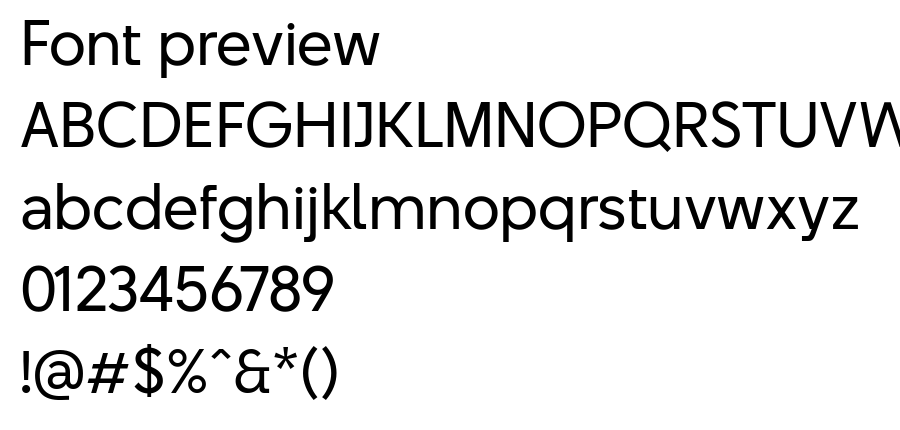 BT BeauSans Regular font