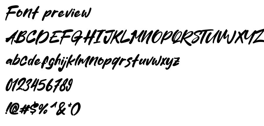 Cake Mania font