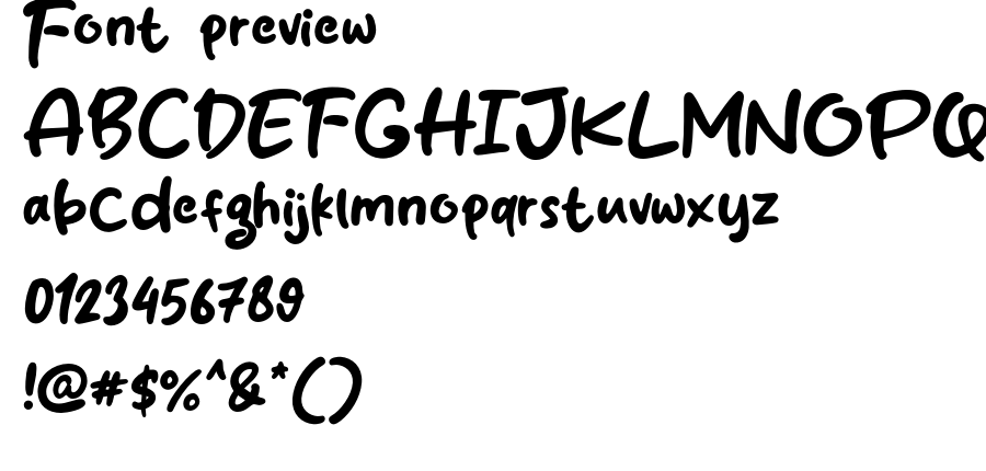 Cakecafe font