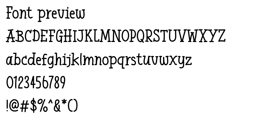 Catbrother font