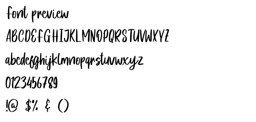 Celery Smile font