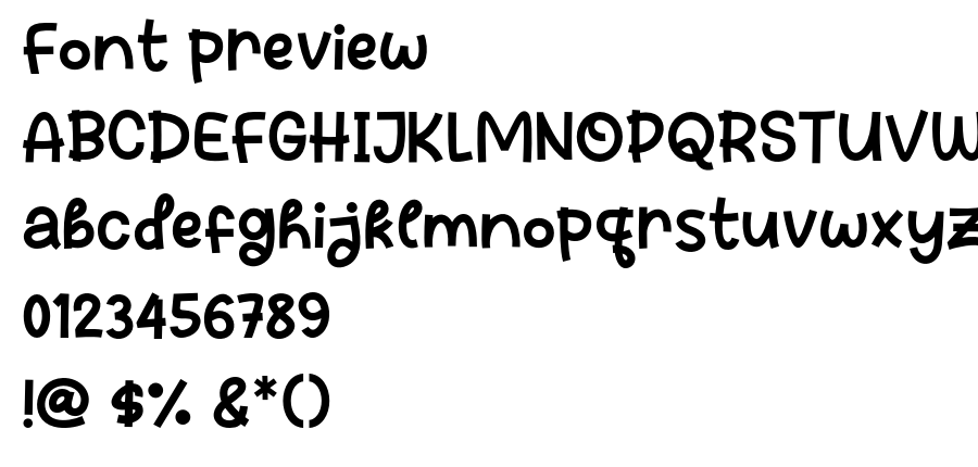 Cheese Bread font