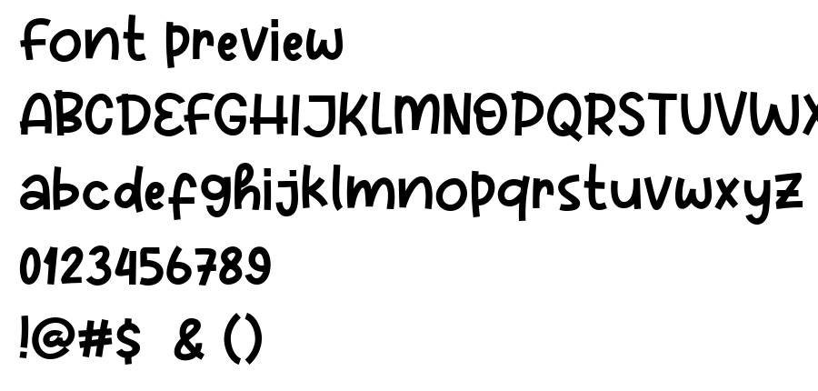 Cheese Smile font