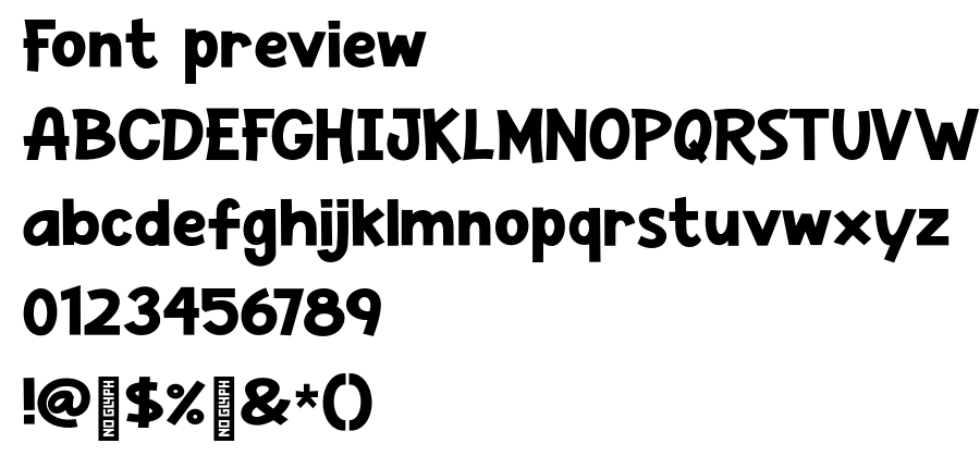 Cheese Toast font