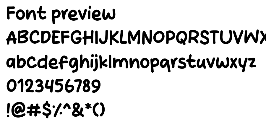Cheflat font
