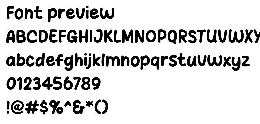 Chekgu Oke font