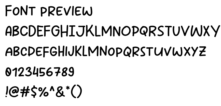 Chickenic font