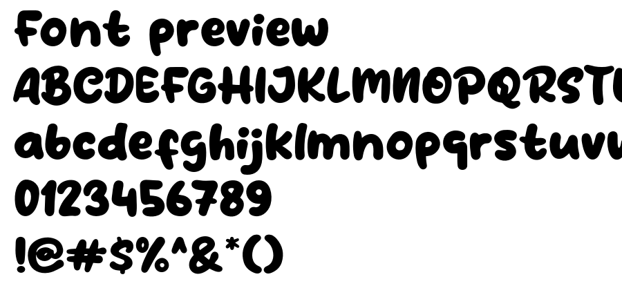 Clap Hand font
