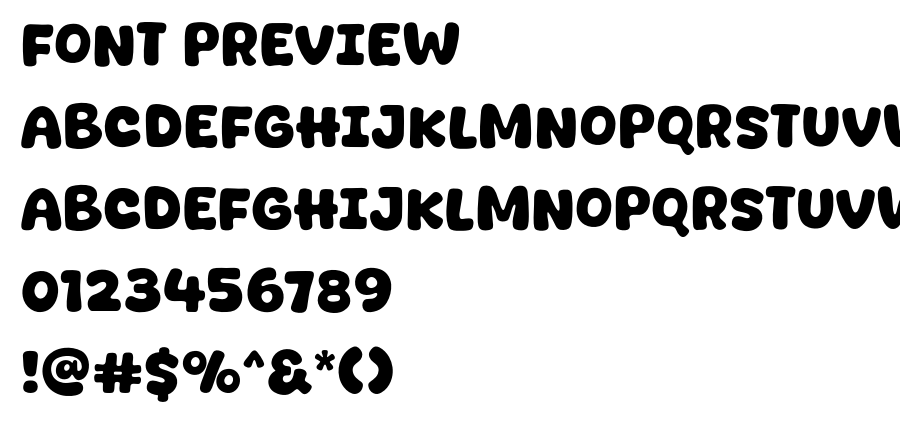 Clean Cafe font