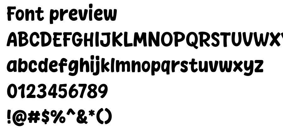 Cleanow font