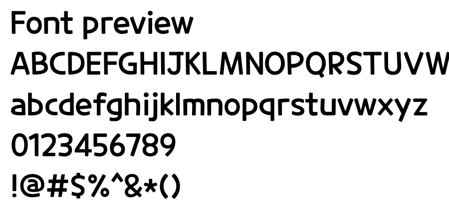 CookieRun Regular font