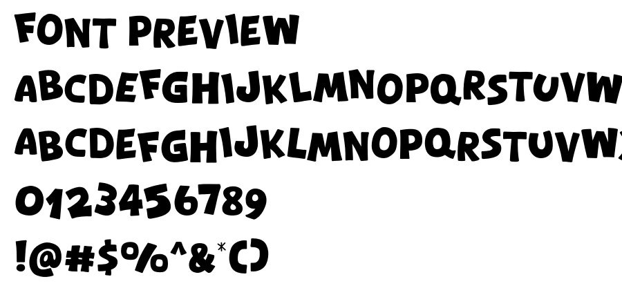 Cracker Winter font
