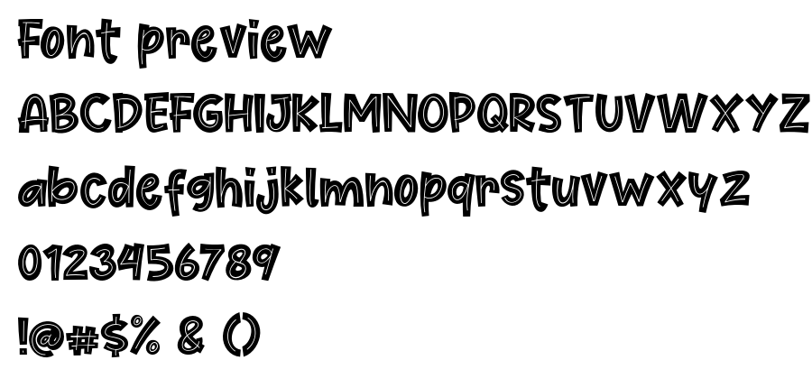 Cute Maple font