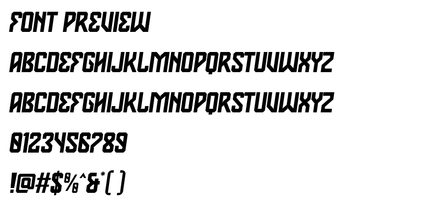 Deventer PERSONAL USE 2 font